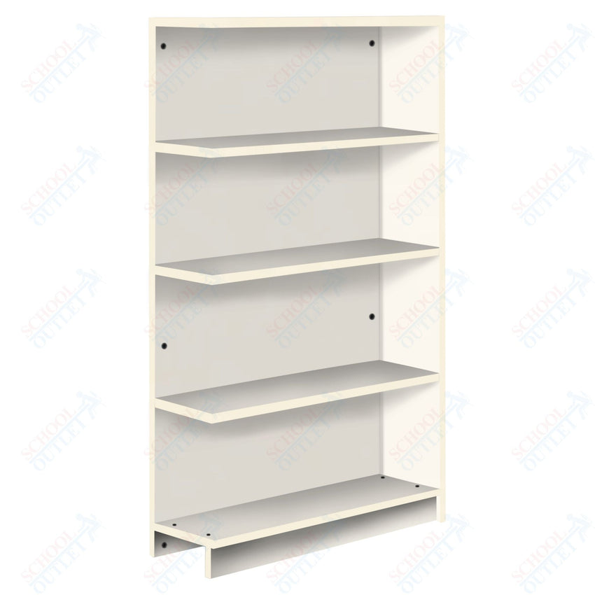 Single Face Adder 3 Adjustable Shelves Bookcase (88206 Z61) - SchoolOutlet