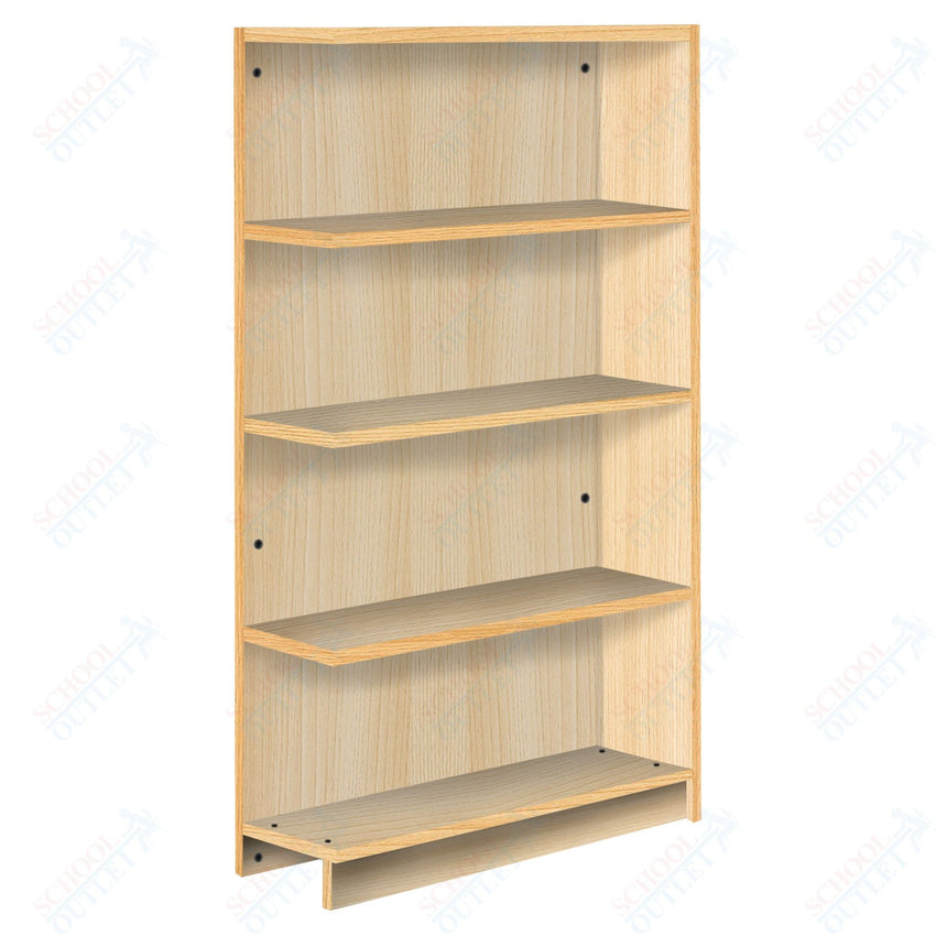 Single Face Adder 3 Adjustable Shelves Bookcase (88206 Z61) - SchoolOutlet