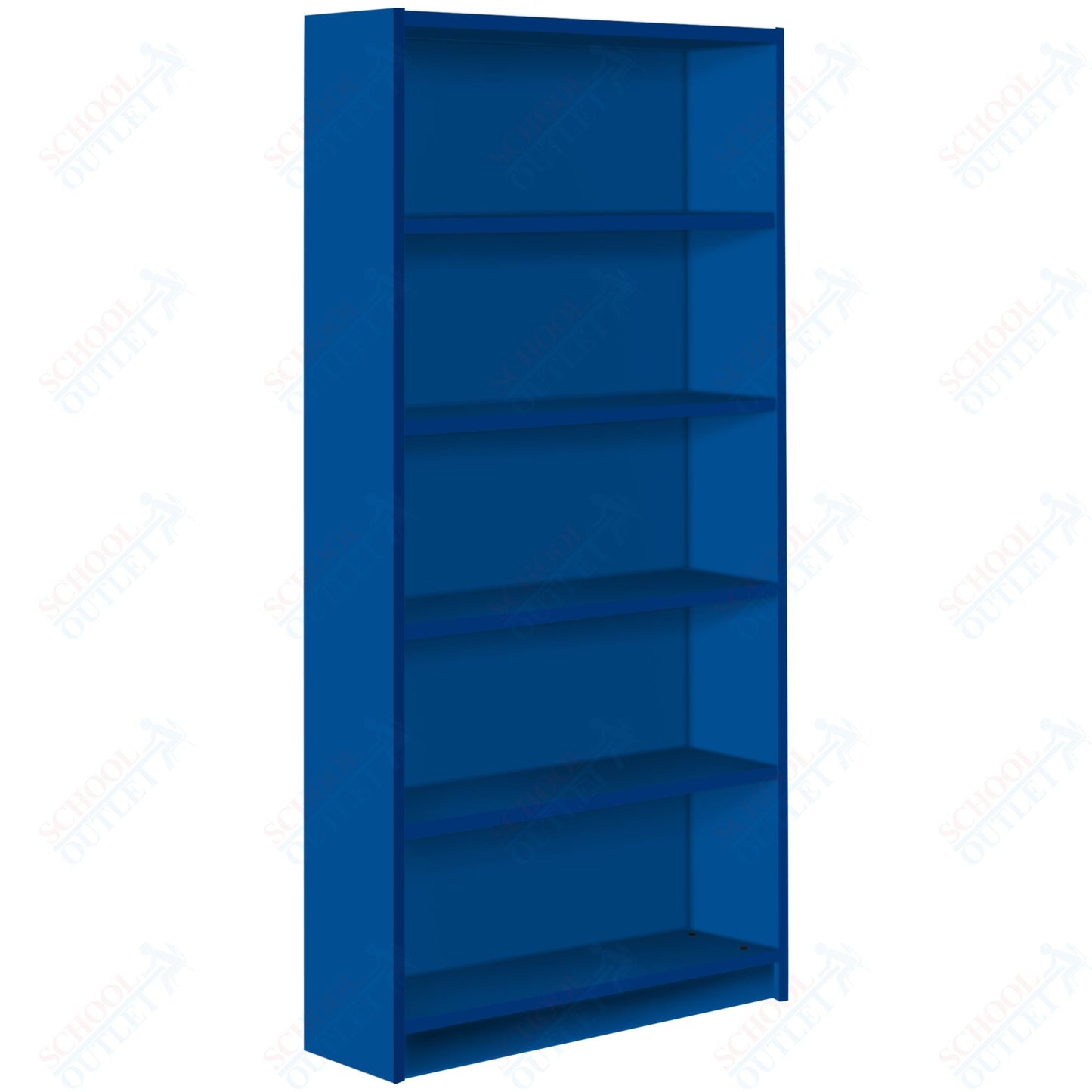 Single Face Starter 4 Adjustable Shelves Bookcase (88207 Z74) - SchoolOutlet