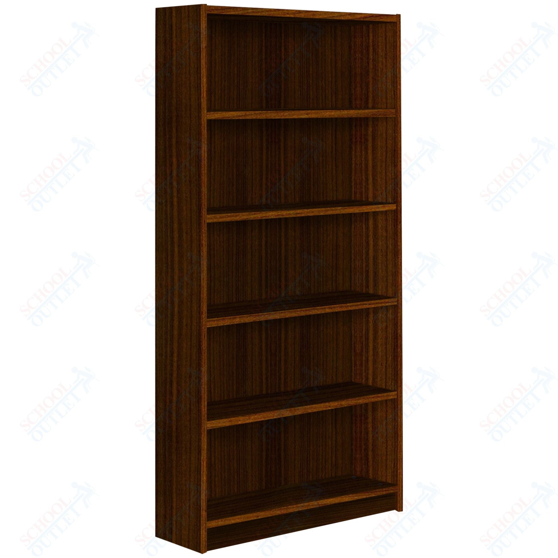 Single Face Starter 4 Adjustable Shelves Bookcase (88207 Z74) - SchoolOutlet