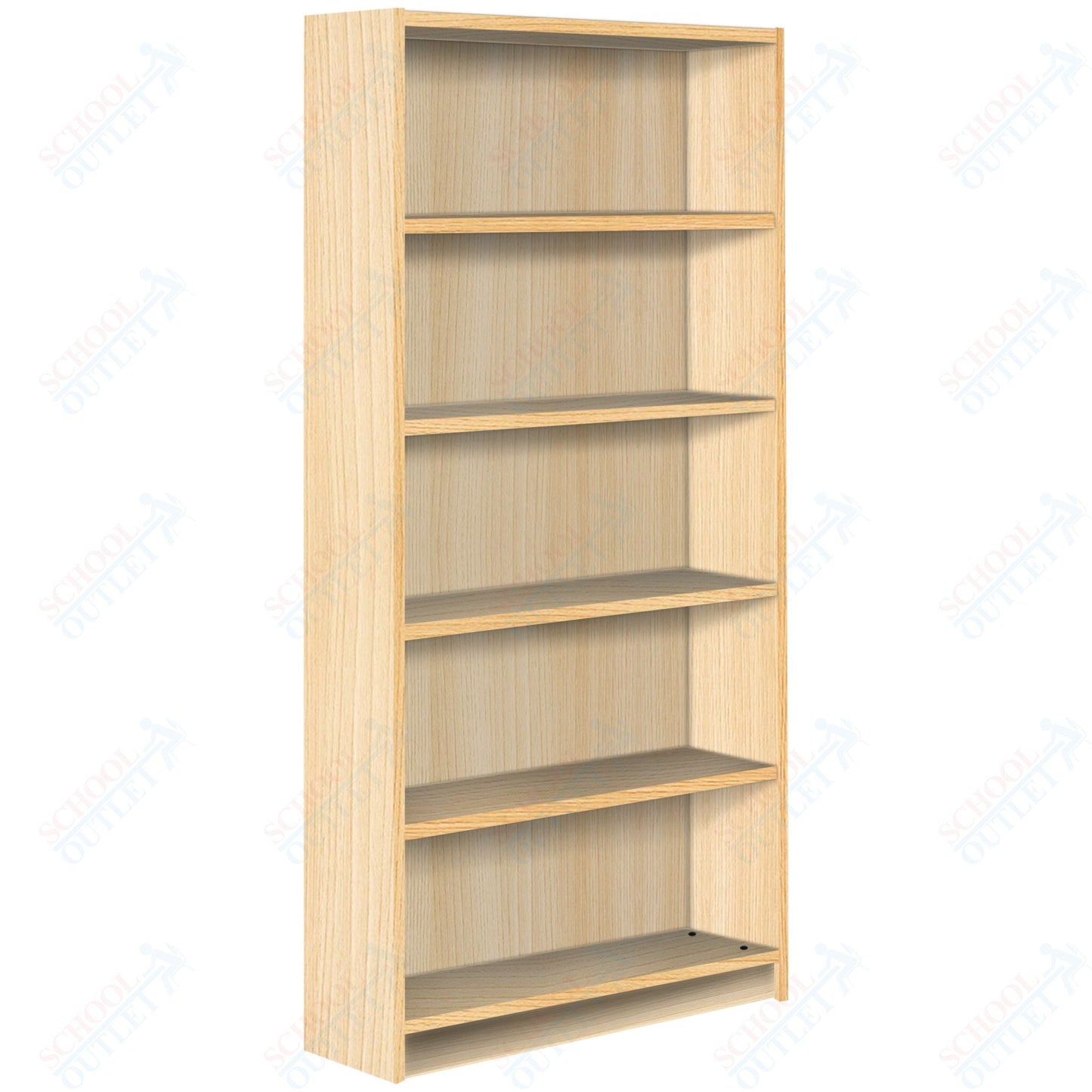 Single Face Starter 4 Adjustable Shelves Bookcase (88207 Z74) - SchoolOutlet