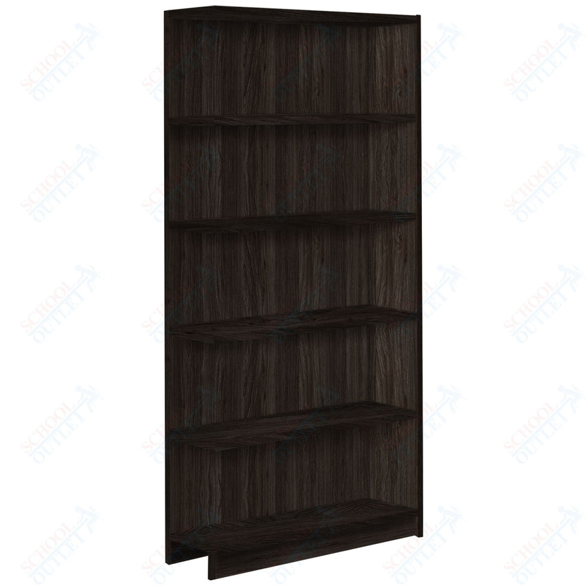 Single Face Adder 4 Adjustable Shelves Bookcase (88208 Z74) - SchoolOutlet