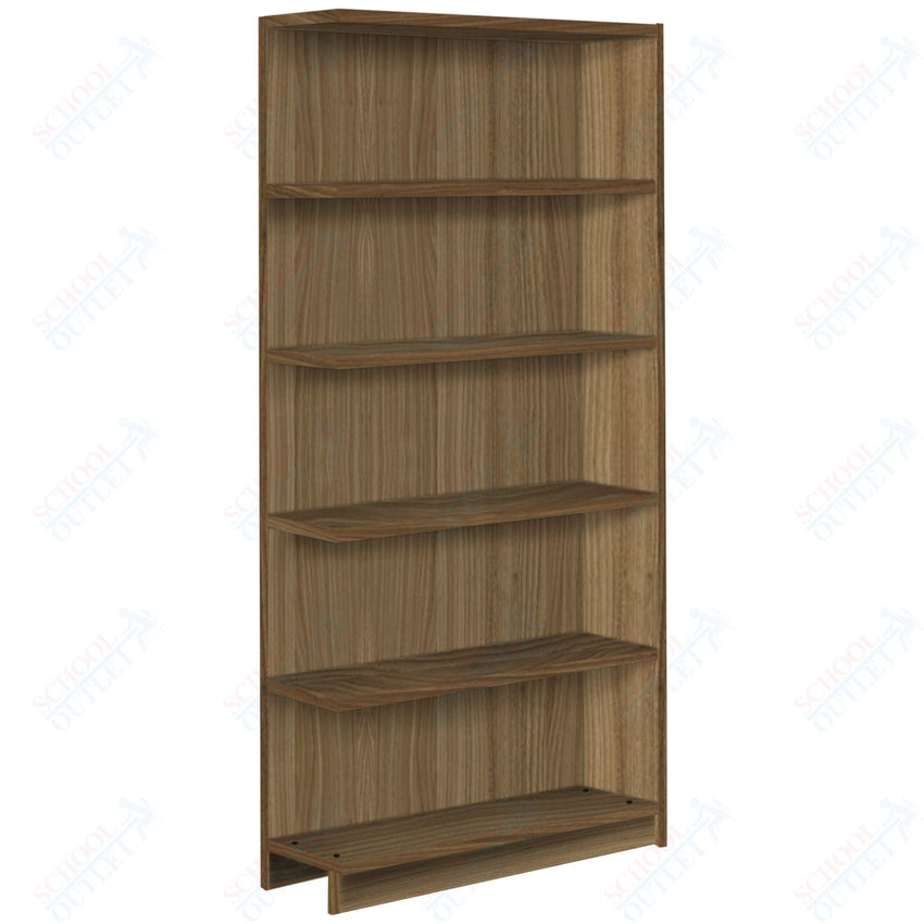 Single Face Adder 4 Adjustable Shelves Bookcase (88208 Z74) - SchoolOutlet