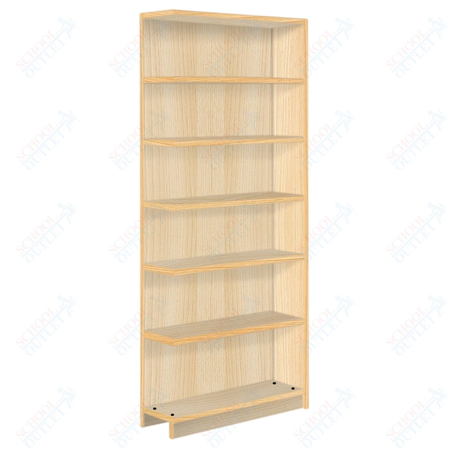 Single Face Adder 5 Adjustable Shelves Bookcase (88210 Z84) - SchoolOutlet