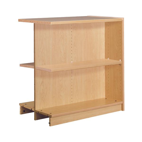 Double Face Starter 2 Adjustable Shelves each Face Bookcase (88252 Z39) - SchoolOutlet