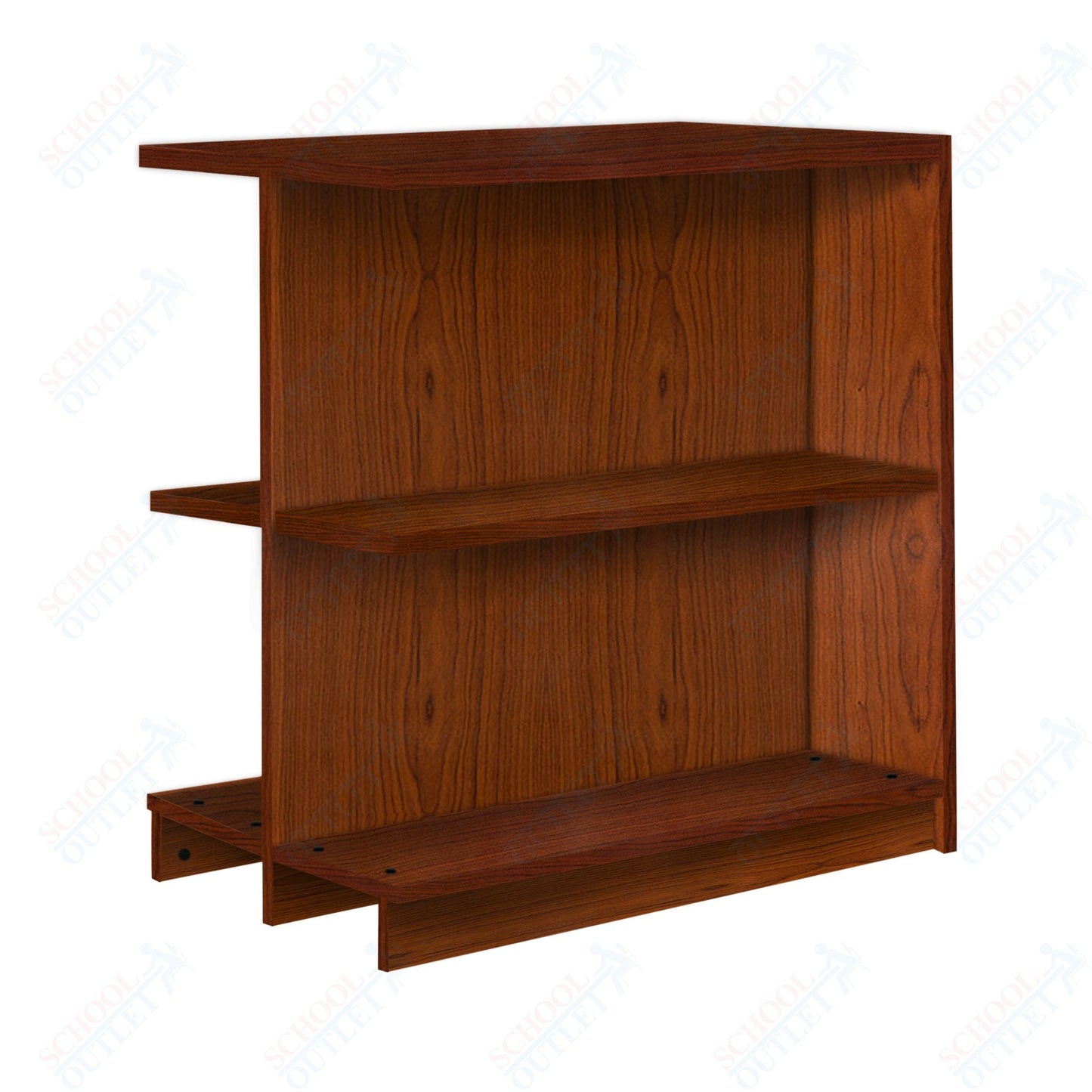 Double Face Starter 2 Adjustable Shelves each Face Bookcase (88252 Z39) - SchoolOutlet