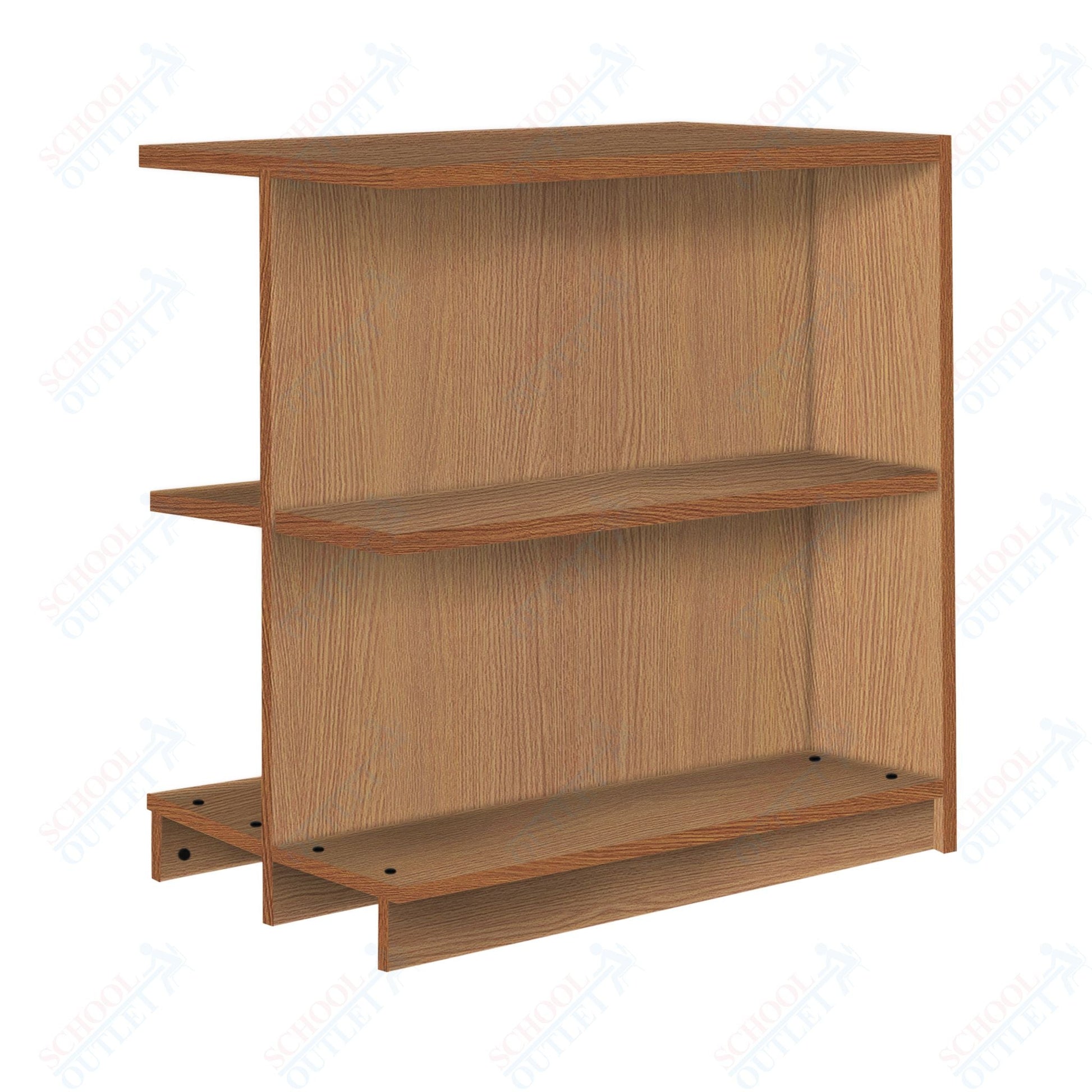 Double Face Starter 2 Adjustable Shelves each Face Bookcase (88252 Z39) - SchoolOutlet