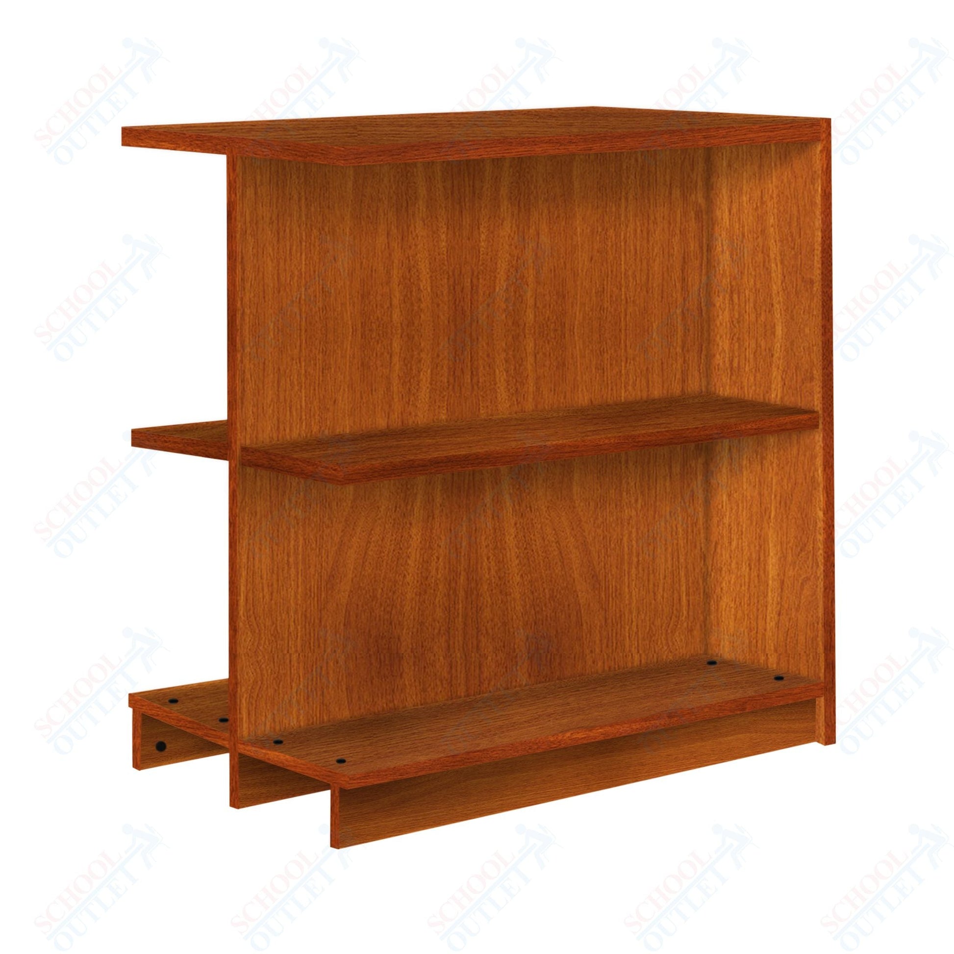 Double Face Starter 2 Adjustable Shelves each Face Bookcase (88252 Z39) - SchoolOutlet