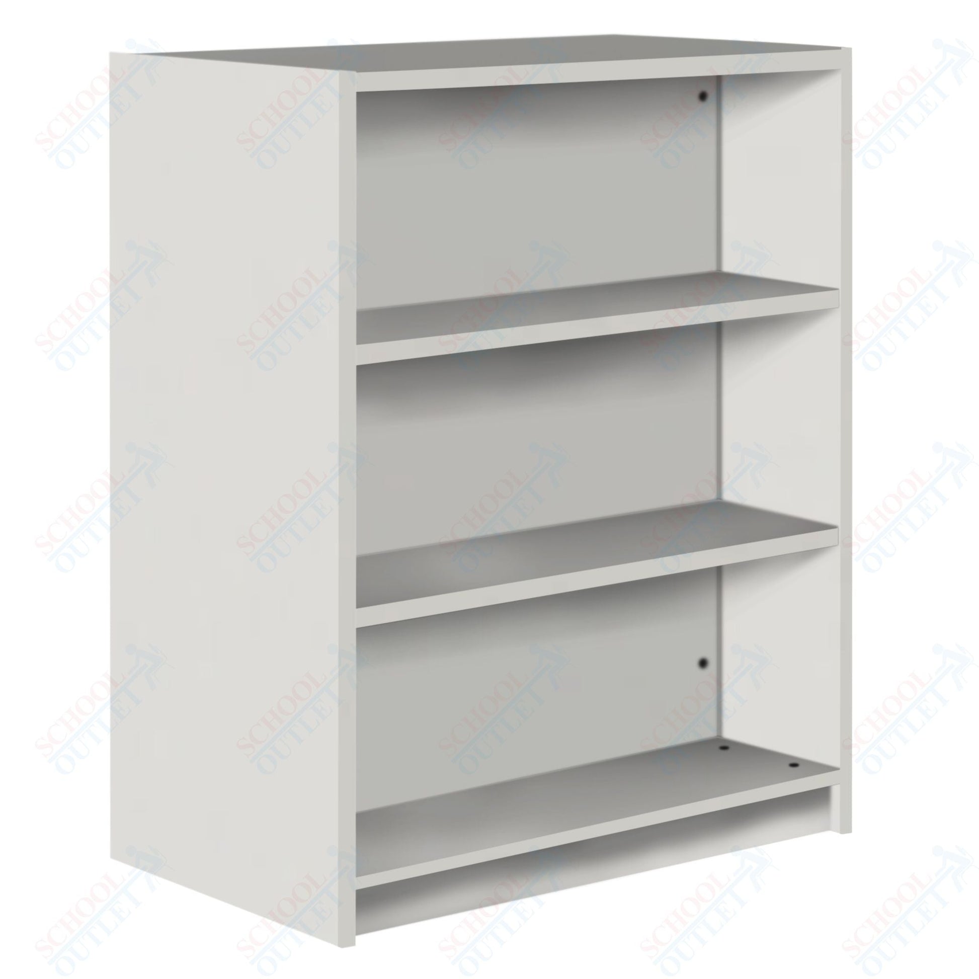 Double Face Starter 2 Adjustable Shelves each Face Bookcase (88253 Z47) - SchoolOutlet