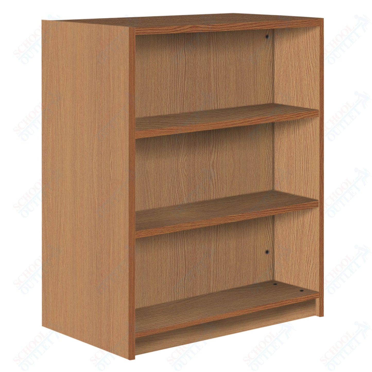 Double Face Starter 2 Adjustable Shelves each Face Bookcase (88253 Z47) - SchoolOutlet