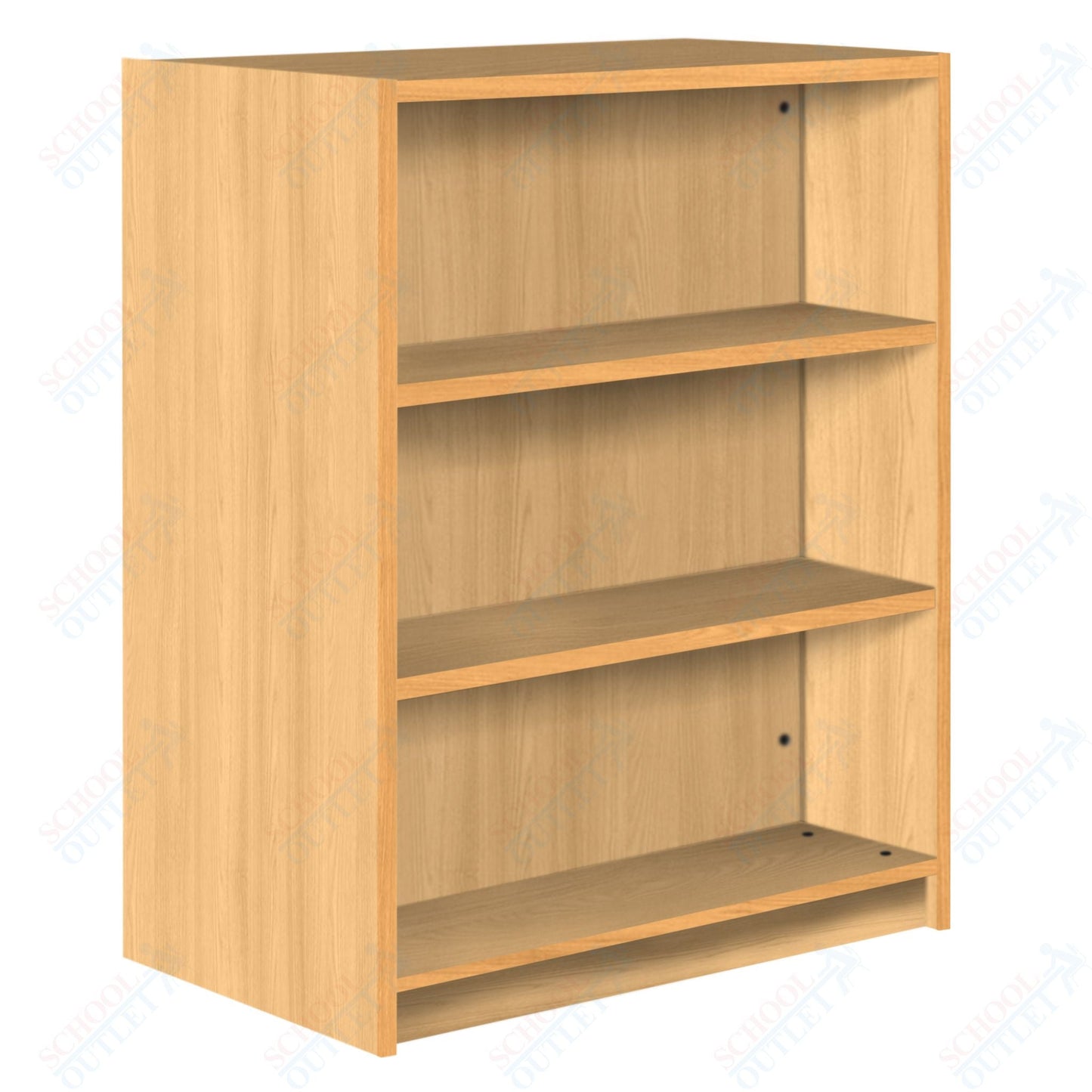 Double Face Starter 2 Adjustable Shelves each Face Bookcase (88253 Z47) - SchoolOutlet