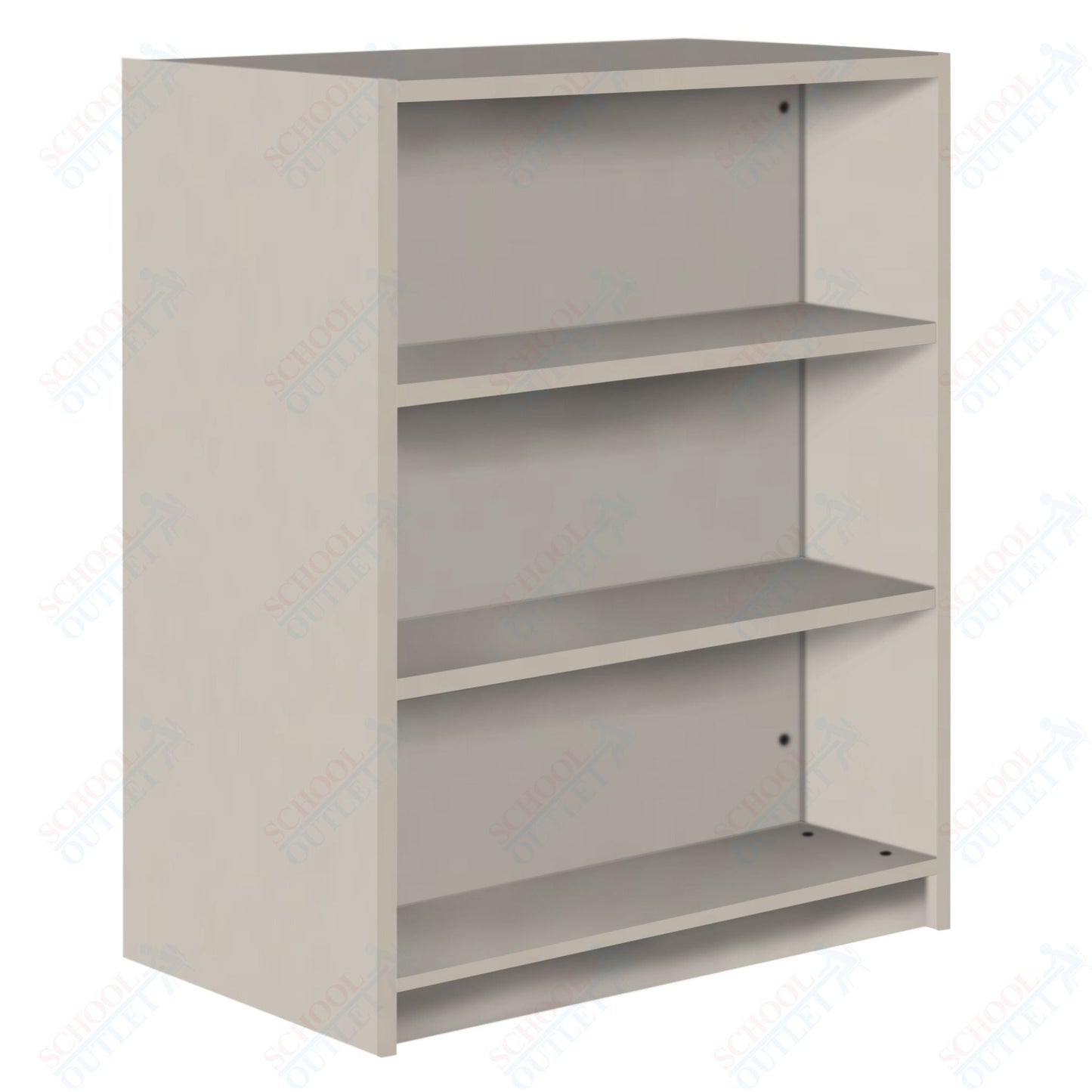 Double Face Starter 2 Adjustable Shelves each Face Bookcase (88253 Z47) - SchoolOutlet