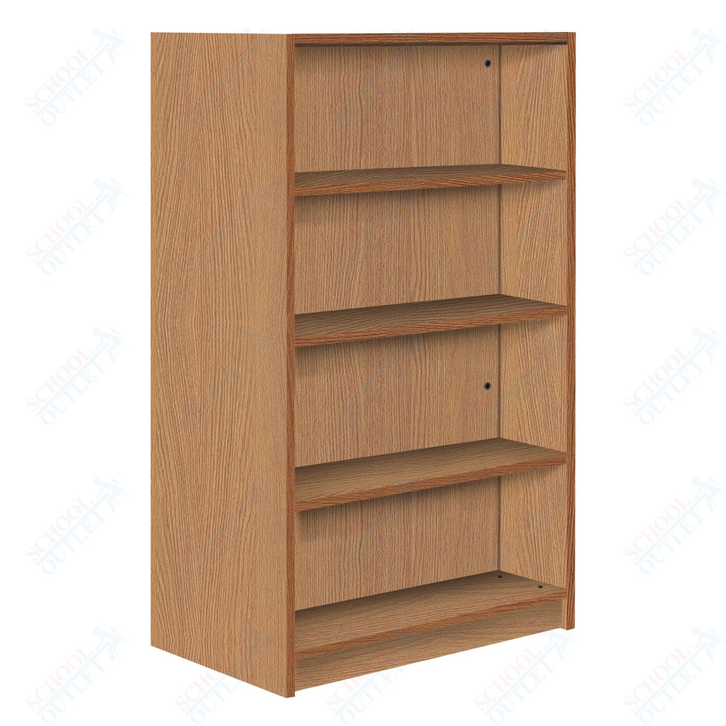 Double Face Starter 3 Adjustable Shelves each Face Bookcase (88255 Z61) - SchoolOutlet