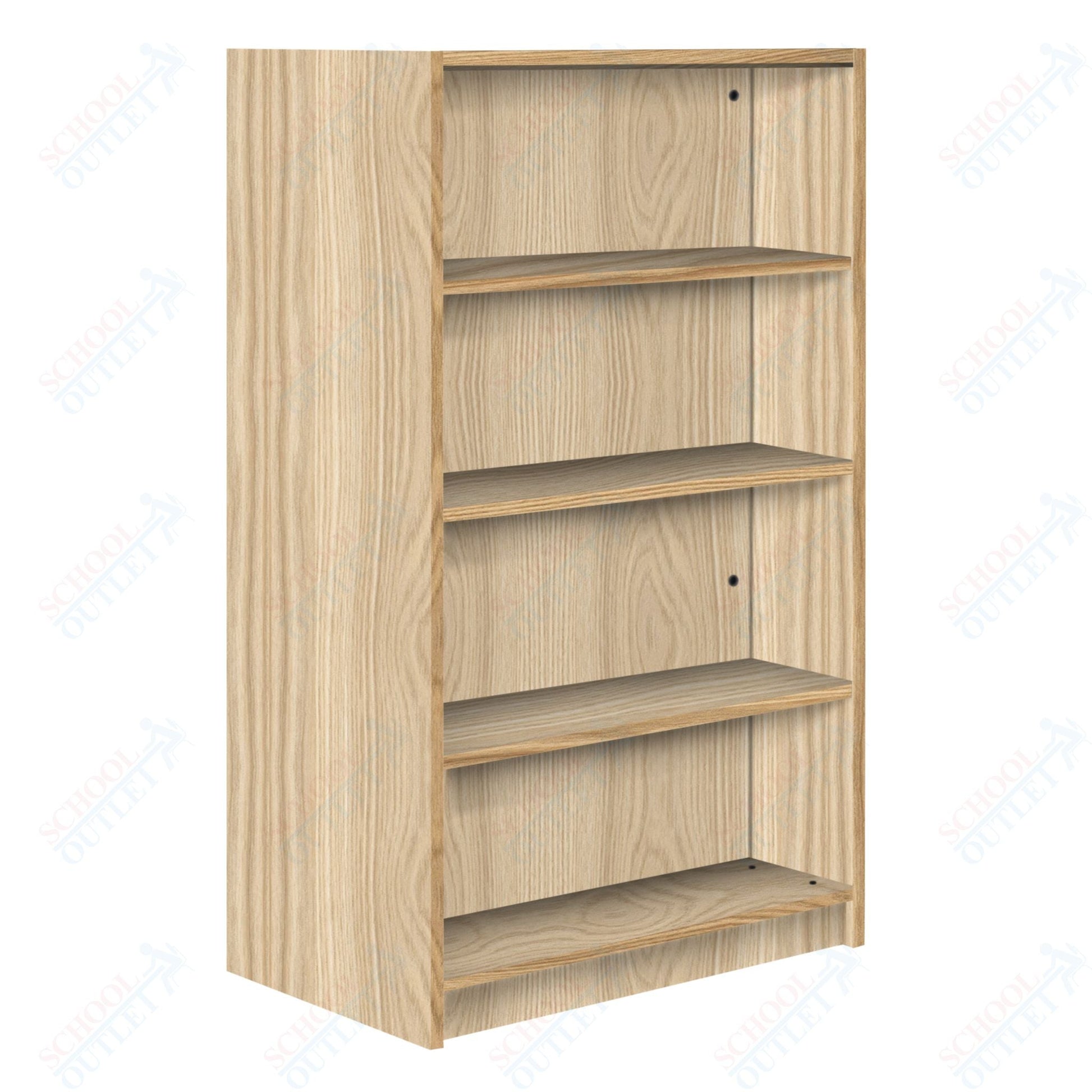 Double Face Starter 3 Adjustable Shelves each Face Bookcase (88255 Z61) - SchoolOutlet