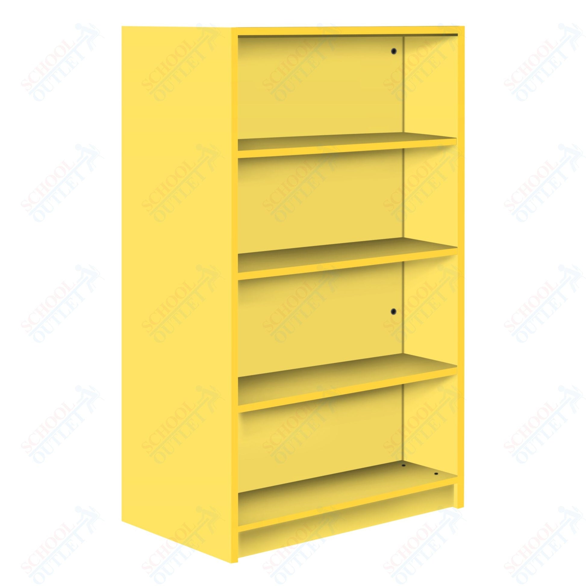 Double Face Starter 3 Adjustable Shelves each Face Bookcase (88255 Z61) - SchoolOutlet