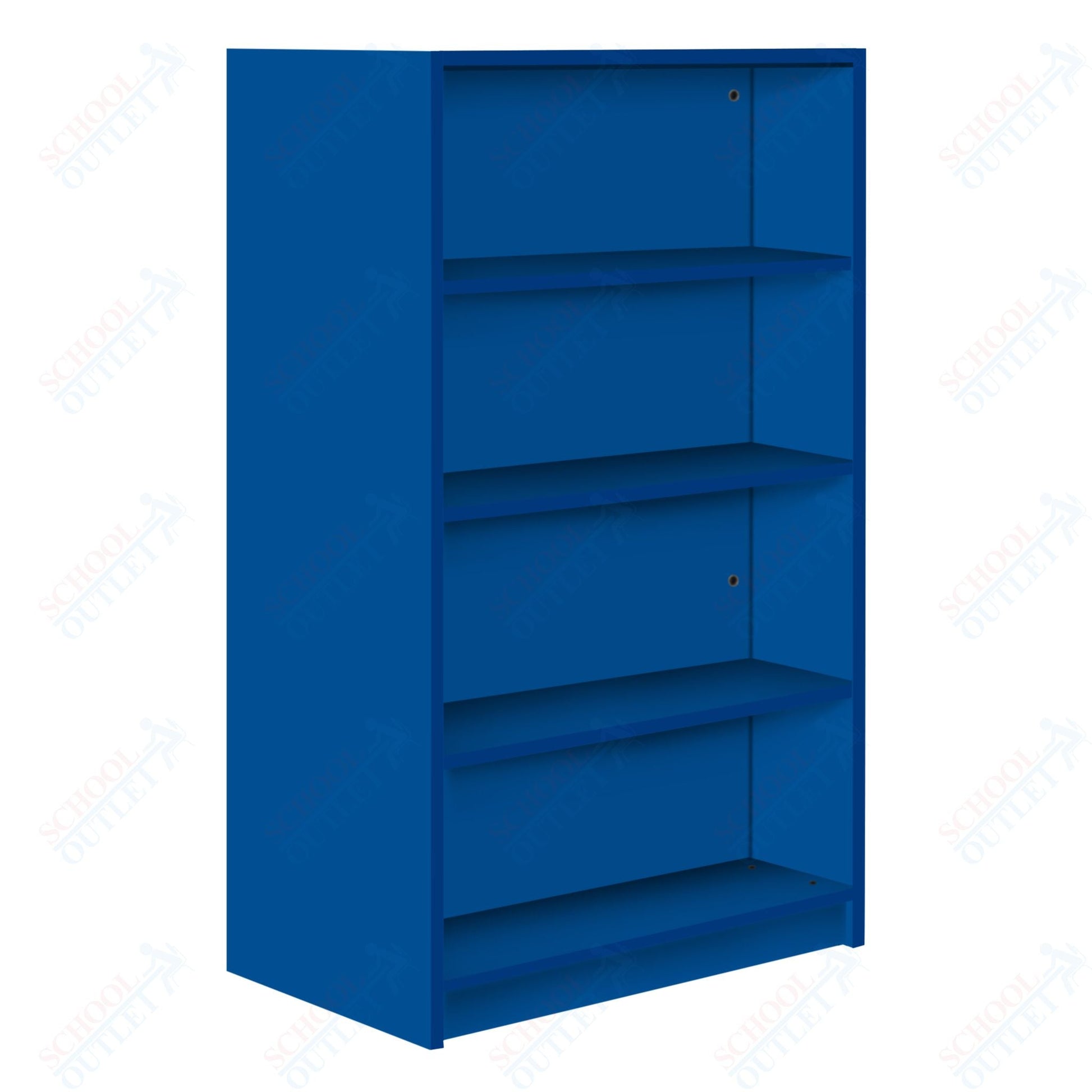 Double Face Starter 3 Adjustable Shelves each Face Bookcase (88255 Z61) - SchoolOutlet