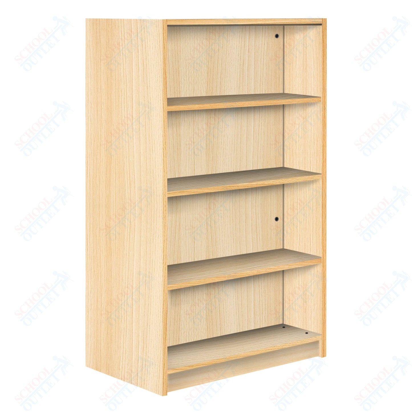 Double Face Starter 3 Adjustable Shelves each Face Bookcase (88255 Z61) - SchoolOutlet