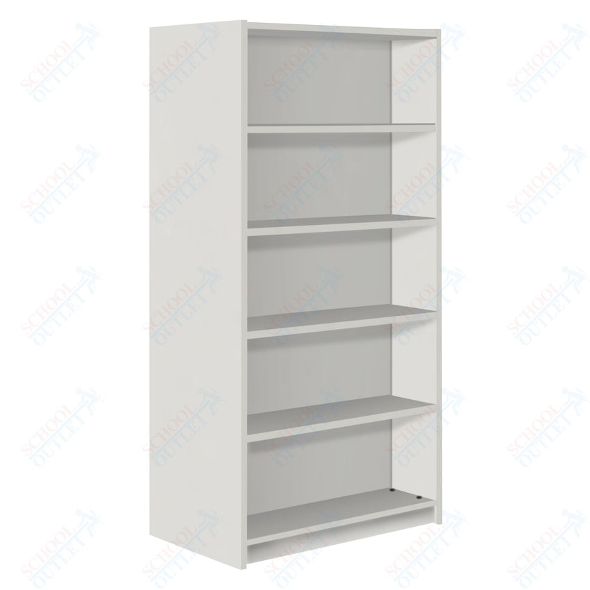 Double Face Starter 4 Adjustable Shelves each Face Bookcase (88257 Z74) - SchoolOutlet