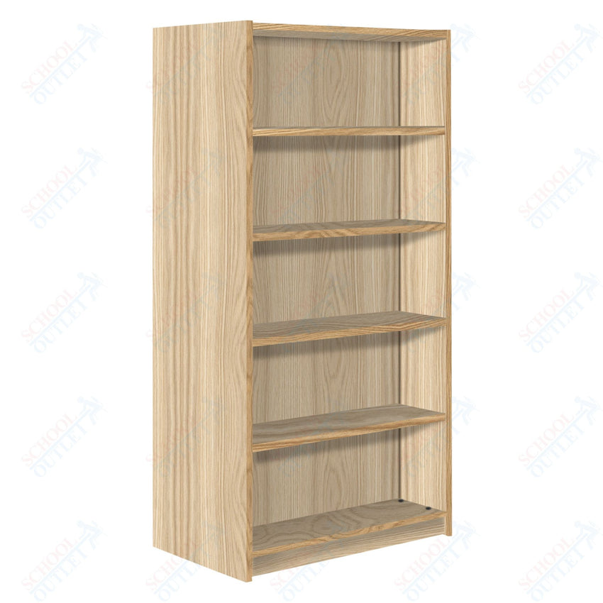 Double Face Starter 4 Adjustable Shelves each Face Bookcase (88257 Z74) - SchoolOutlet