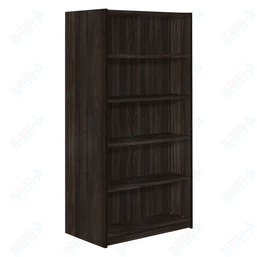 Double Face Starter 4 Adjustable Shelves each Face Bookcase (88257 Z74) - SchoolOutlet