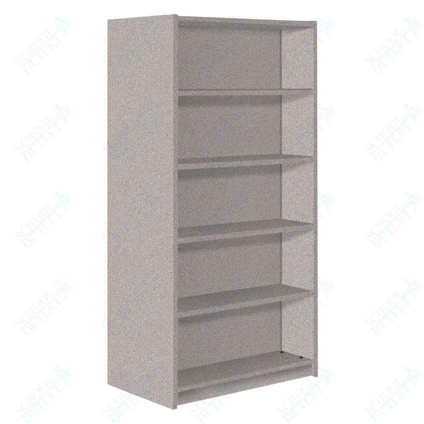 Double Face Starter 4 Adjustable Shelves each Face Bookcase (88257 Z74) - SchoolOutlet