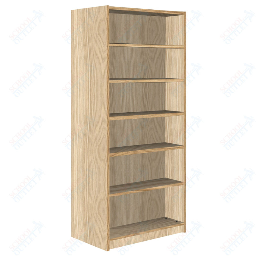 Double Face Starter 5 Adjustable Shelves each Face Bookcase (88259 Z84) - SchoolOutlet