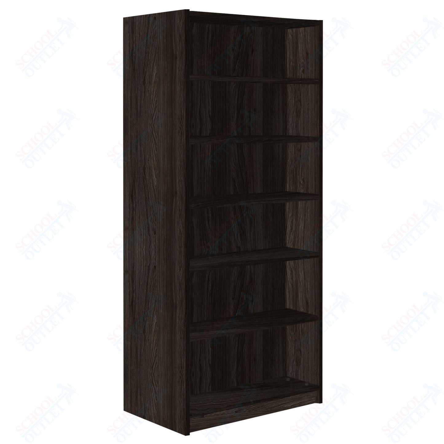 Double Face Starter 5 Adjustable Shelves each Face Bookcase (88259 Z84) - SchoolOutlet