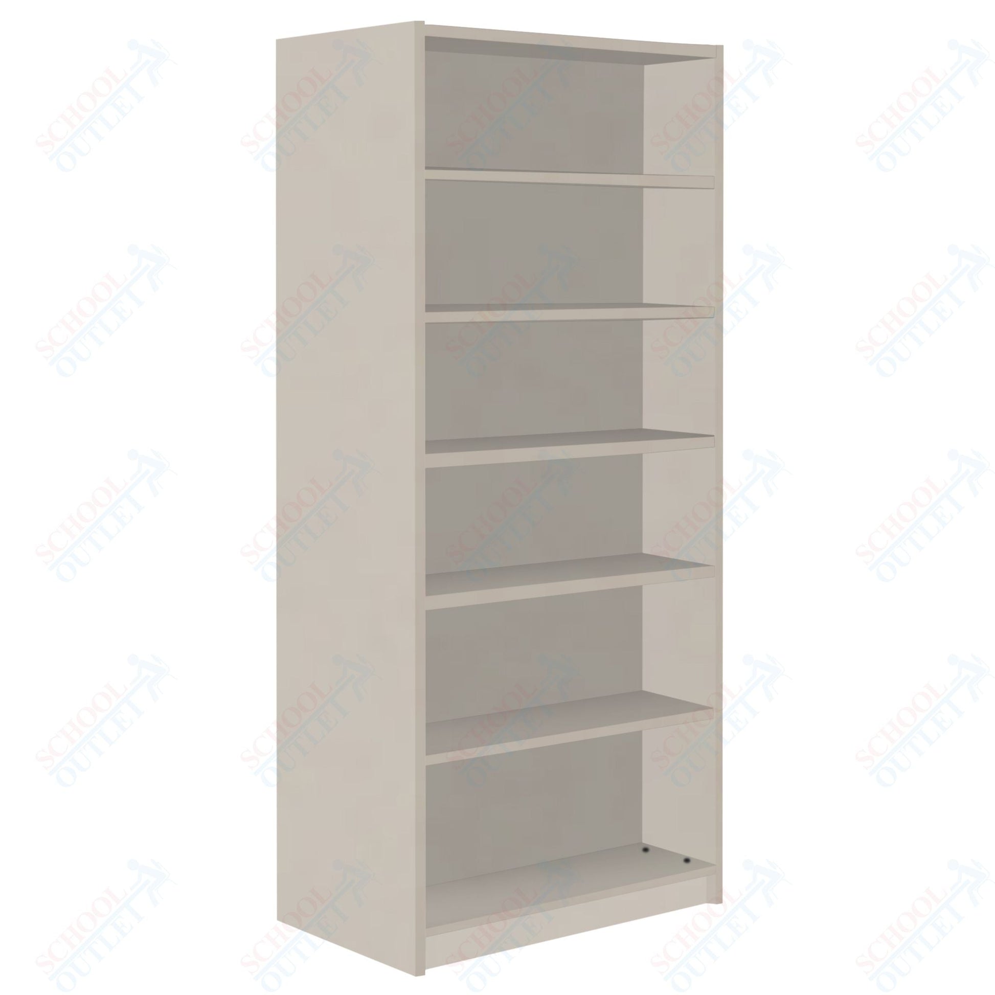 Double Face Starter 5 Adjustable Shelves each Face Bookcase (88259 Z84) - SchoolOutlet