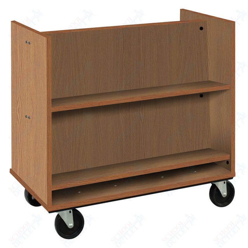 Sloped Shelf Book Truck (88506 Z36) - SchoolOutlet