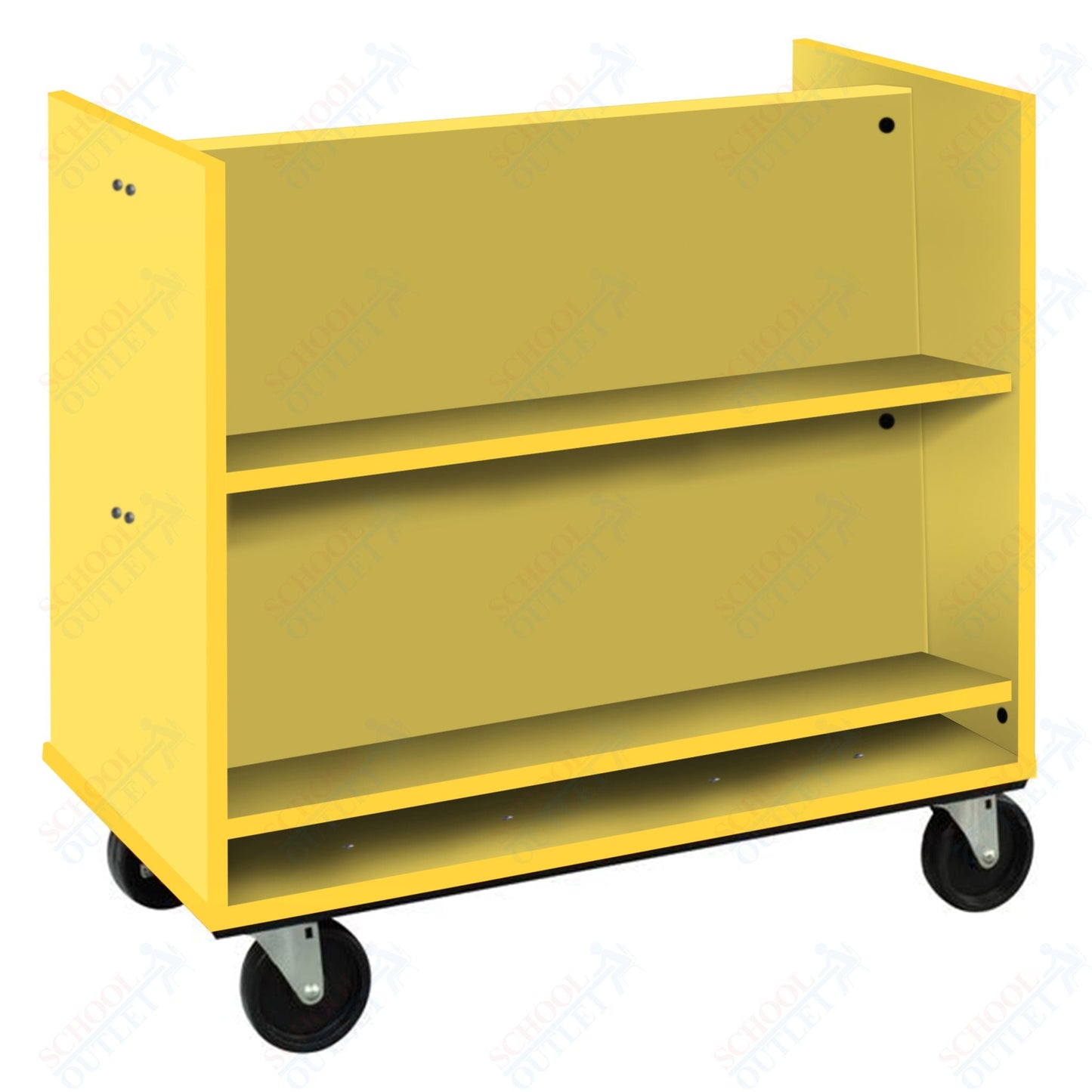 Sloped Shelf Book Truck (88506 Z36) - SchoolOutlet