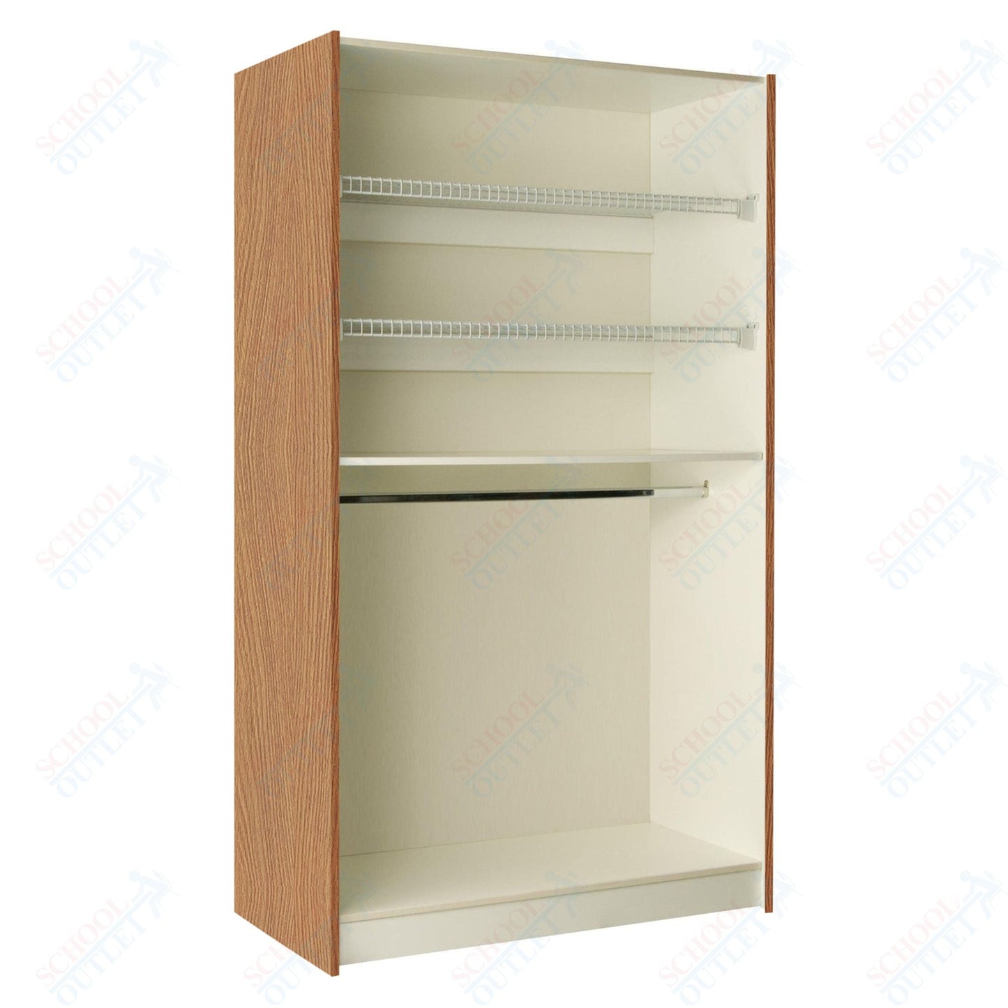 48" Wide Uniform/Hat Storage (89115 488424 Z) - SchoolOutlet