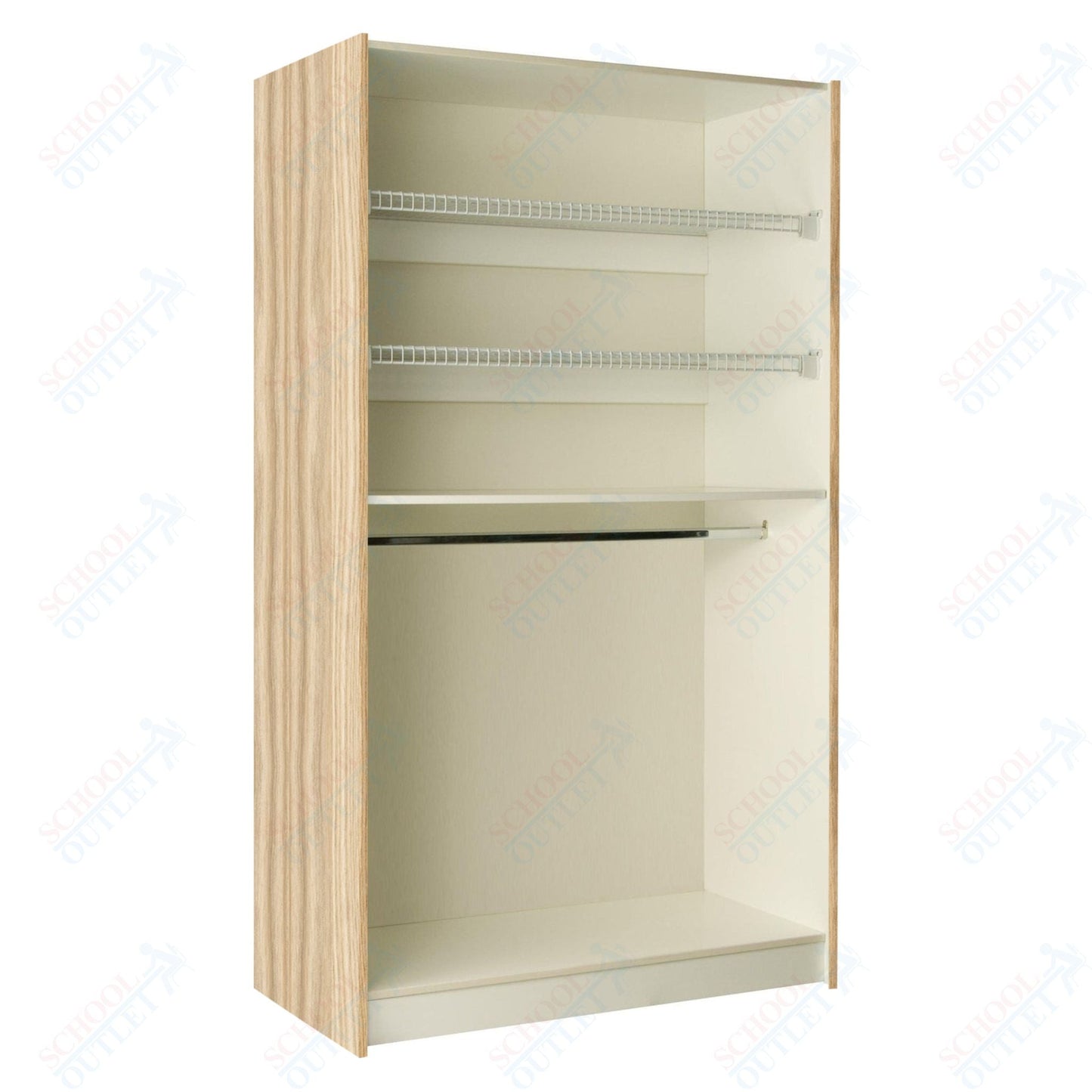 48" Wide Uniform/Hat Storage (89115 488424 Z) - SchoolOutlet