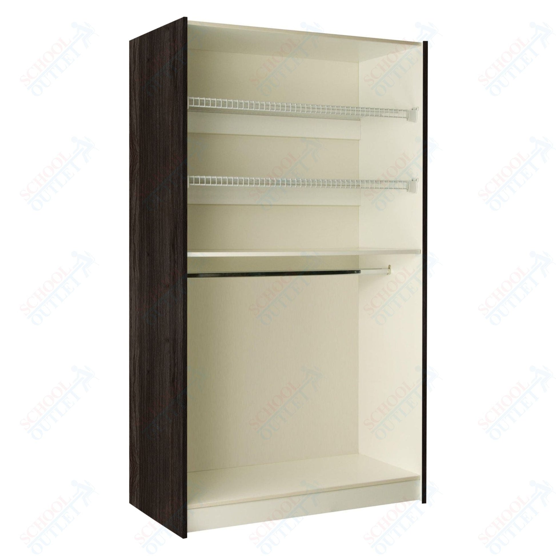 48" Wide Uniform/Hat Storage (89115 488424 Z) - SchoolOutlet