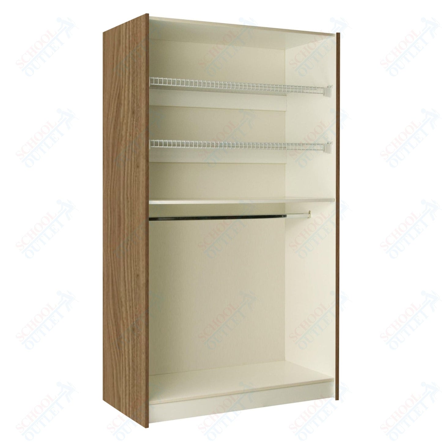 48" Wide Uniform/Hat Storage (89115 488424 Z) - SchoolOutlet