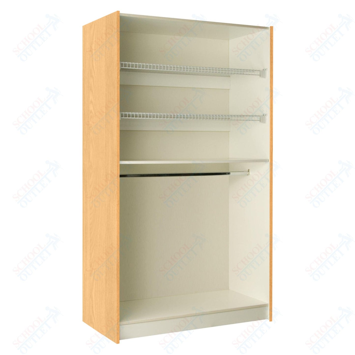 48" Wide Uniform/Hat Storage (89115 488424 Z) - SchoolOutlet