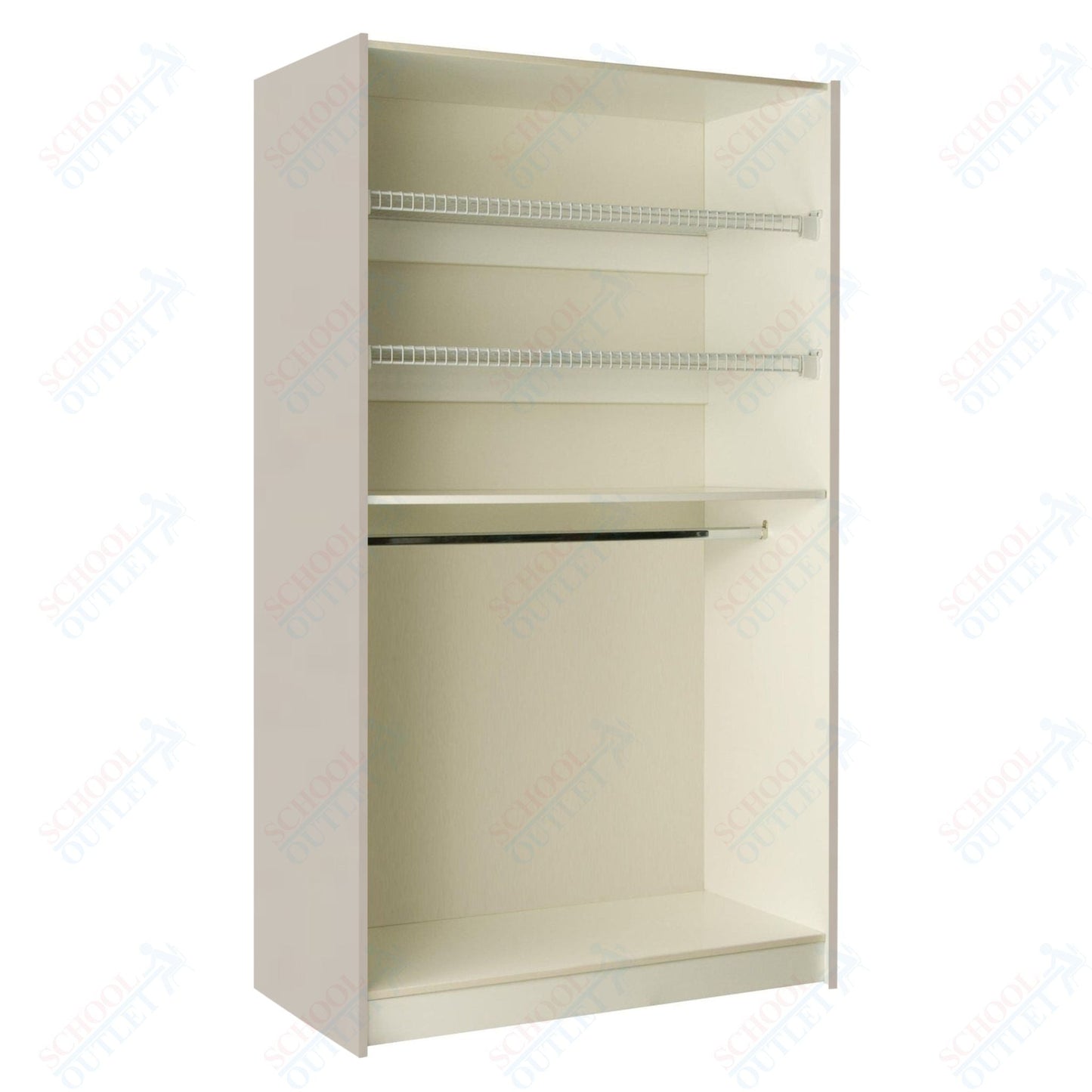 48" Wide Uniform/Hat Storage (89115 488424 Z) - SchoolOutlet