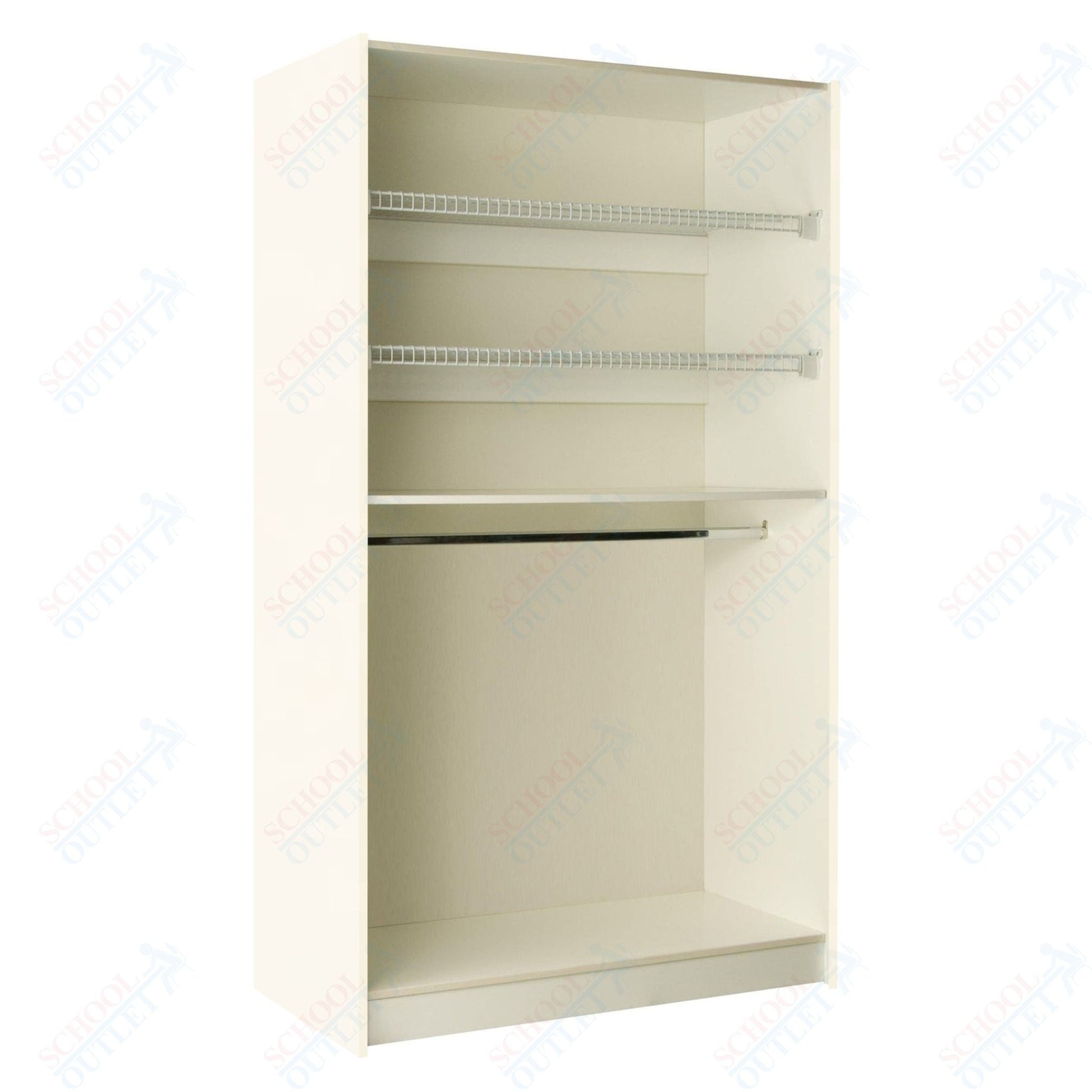 48" Wide Uniform/Hat Storage (89115 488424 Z) - SchoolOutlet