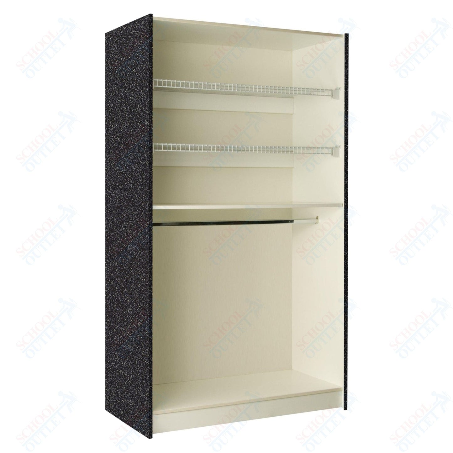 48" Wide Uniform/Hat Storage (89115 488424 Z) - SchoolOutlet