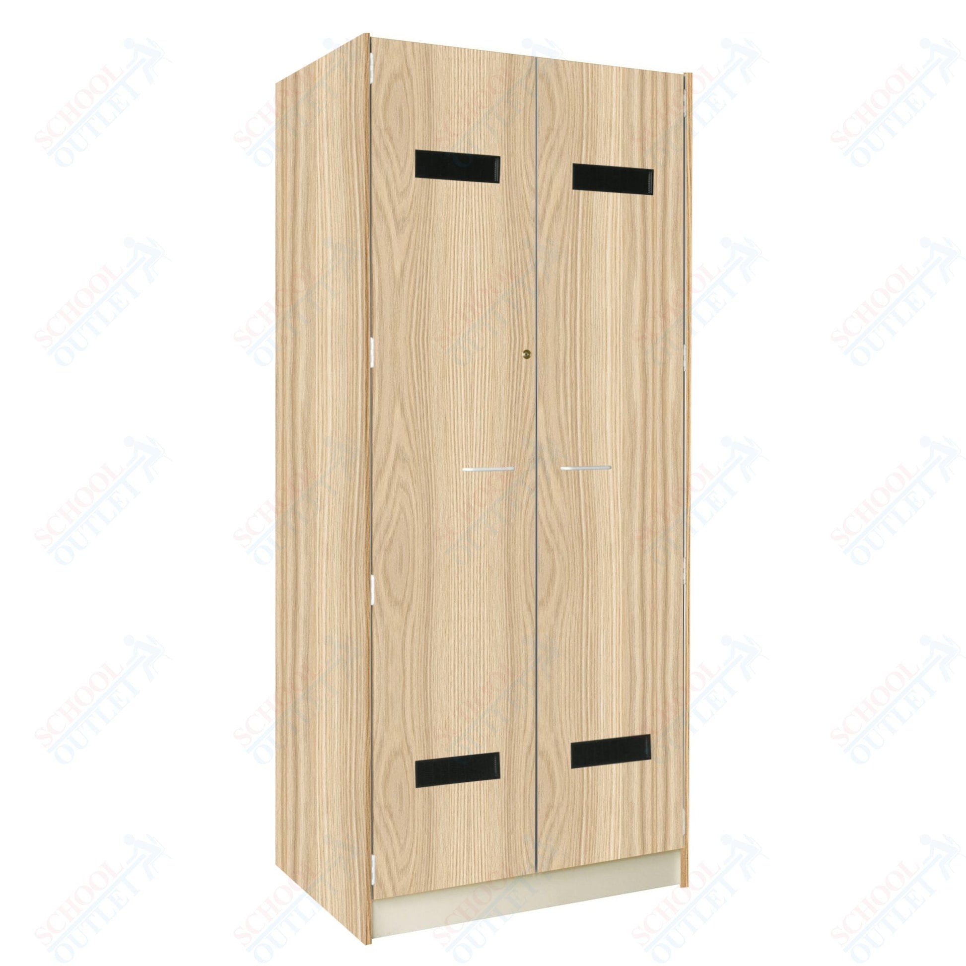 35" Wide Robe Storage with Lockable Solid Doors (89203 358424 D) - SchoolOutlet