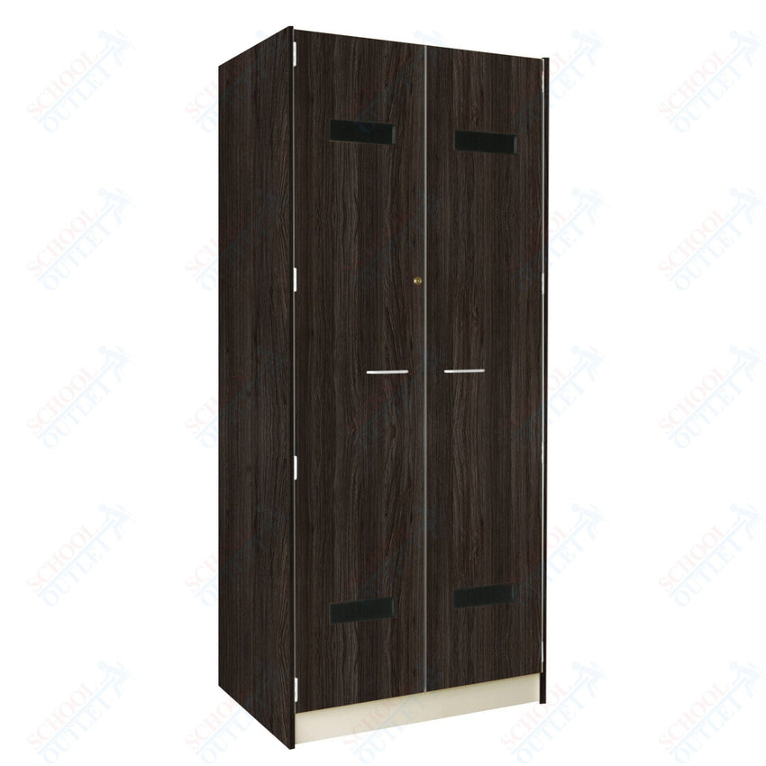 35" Wide Robe Storage with Lockable Solid Doors (89203 358424 D) - SchoolOutlet