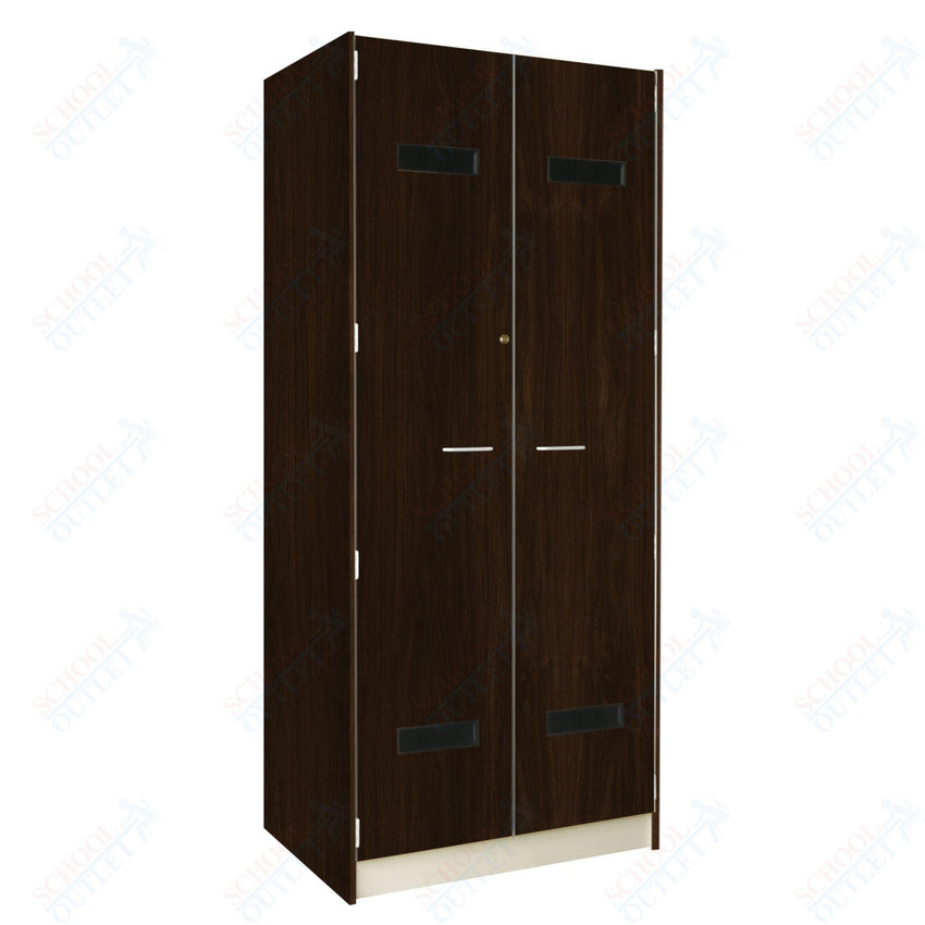 35" Wide Robe Storage with Lockable Solid Doors (89203 358424 D) - SchoolOutlet