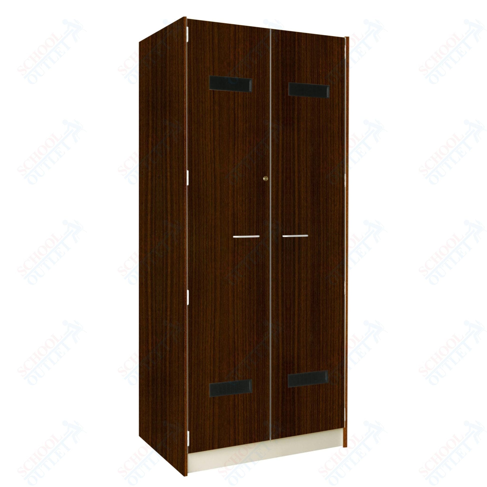 35" Wide Robe Storage with Lockable Solid Doors (89203 358424 D) - SchoolOutlet