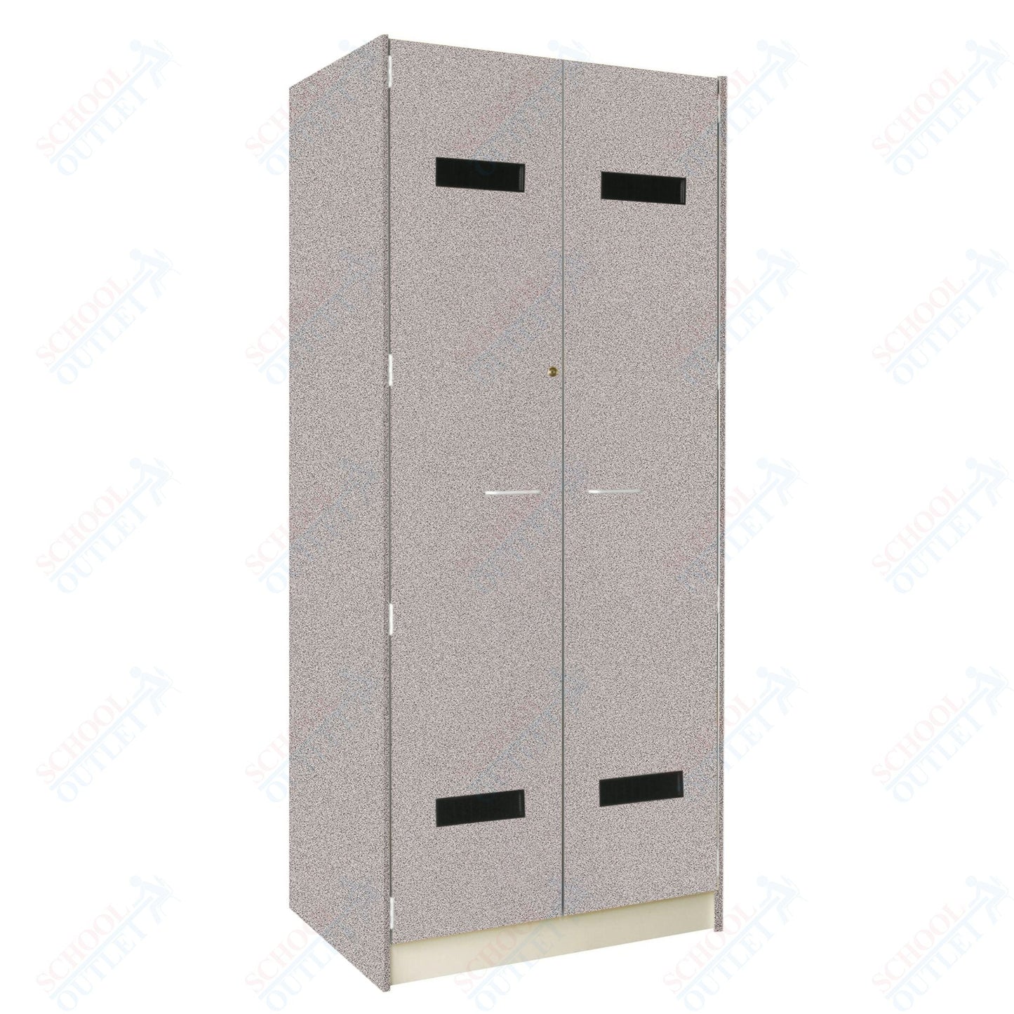 35" Wide Robe Storage with Lockable Solid Doors (89203 358424 D) - SchoolOutlet