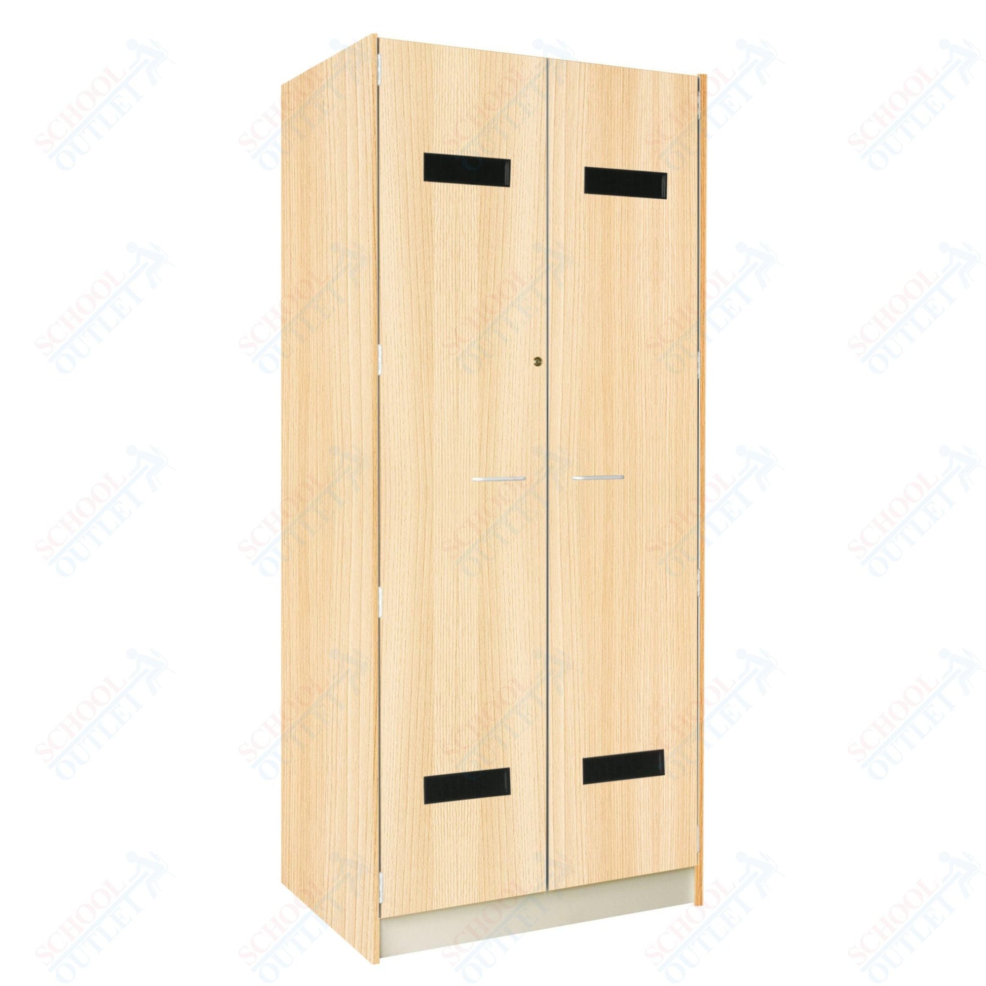 35" Wide Robe Storage with Lockable Solid Doors (89203 358424 D) - SchoolOutlet