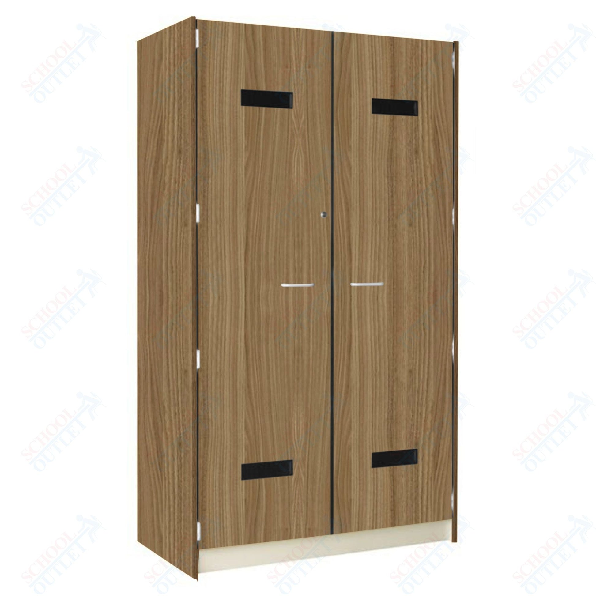 48" Wide Robe Storage with Lockable Solid Doors (89203 488424 D) - SchoolOutlet