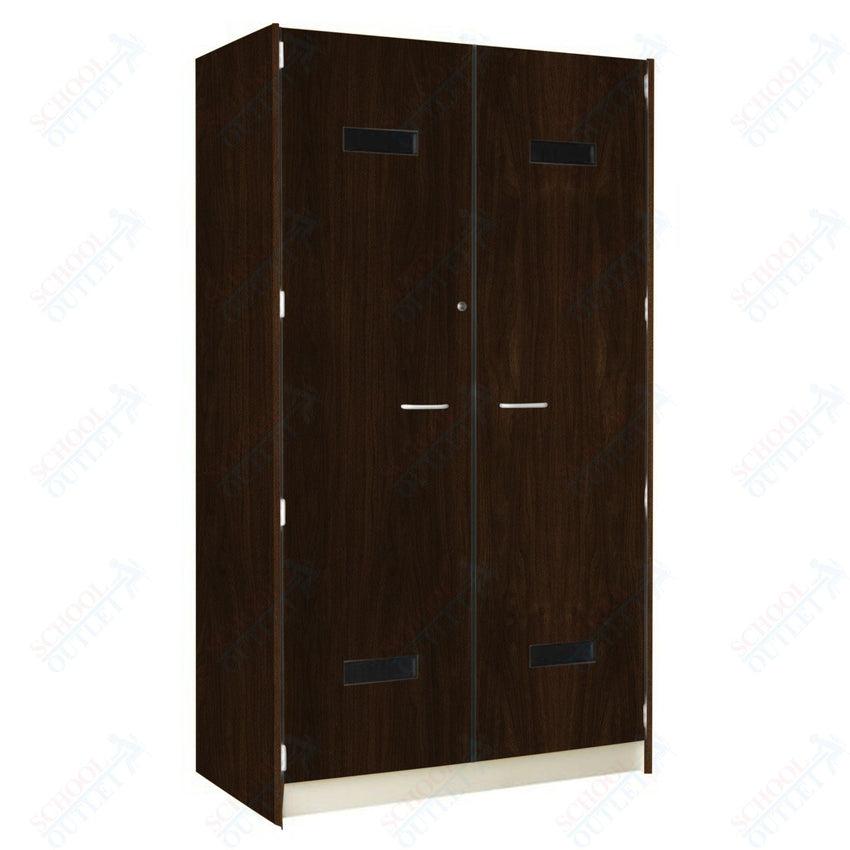 48" Wide Robe Storage with Lockable Solid Doors (89203 488424 D) - SchoolOutlet