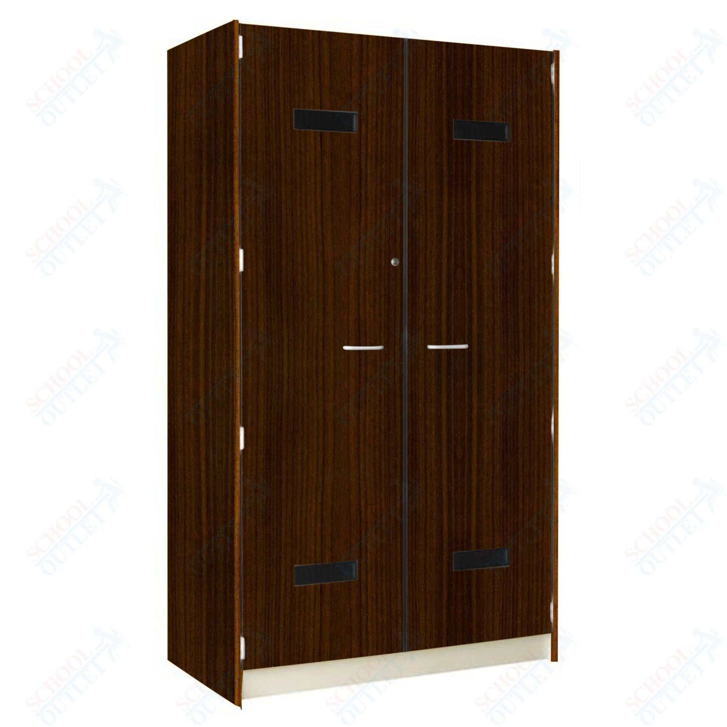 48" Wide Robe Storage with Lockable Solid Doors (89203 488424 D) - SchoolOutlet