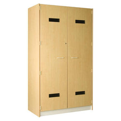 35" Wide Uniform Storage with Lockable Solid Doors (89207 358424 D)