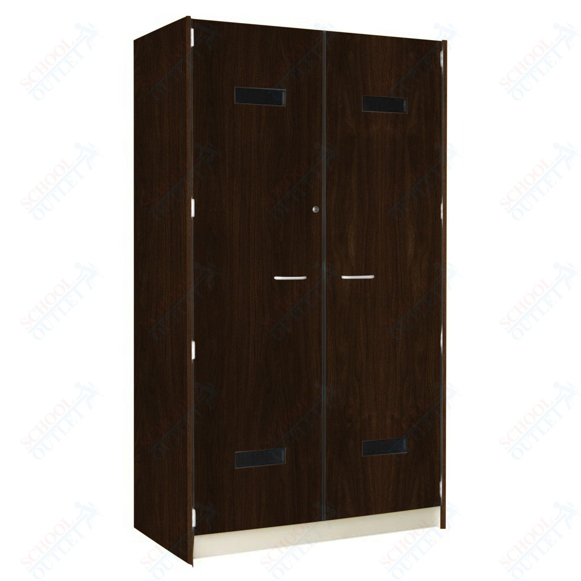 35" Wide Uniform Storage with Lockable Solid Doors (89207 358424 D) - SchoolOutlet