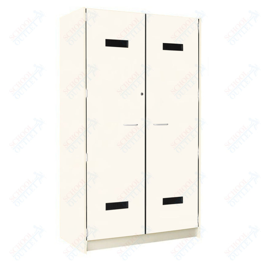 35" Wide Uniform Storage with Lockable Solid Doors (89207 358424 D) - SchoolOutlet